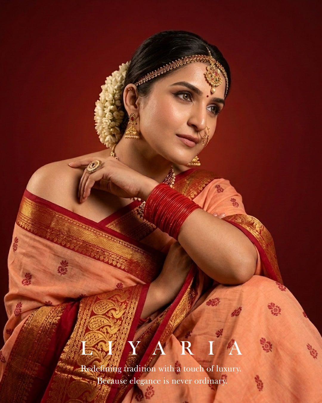 Why Sarees Never Go Out of Style  Liyaria