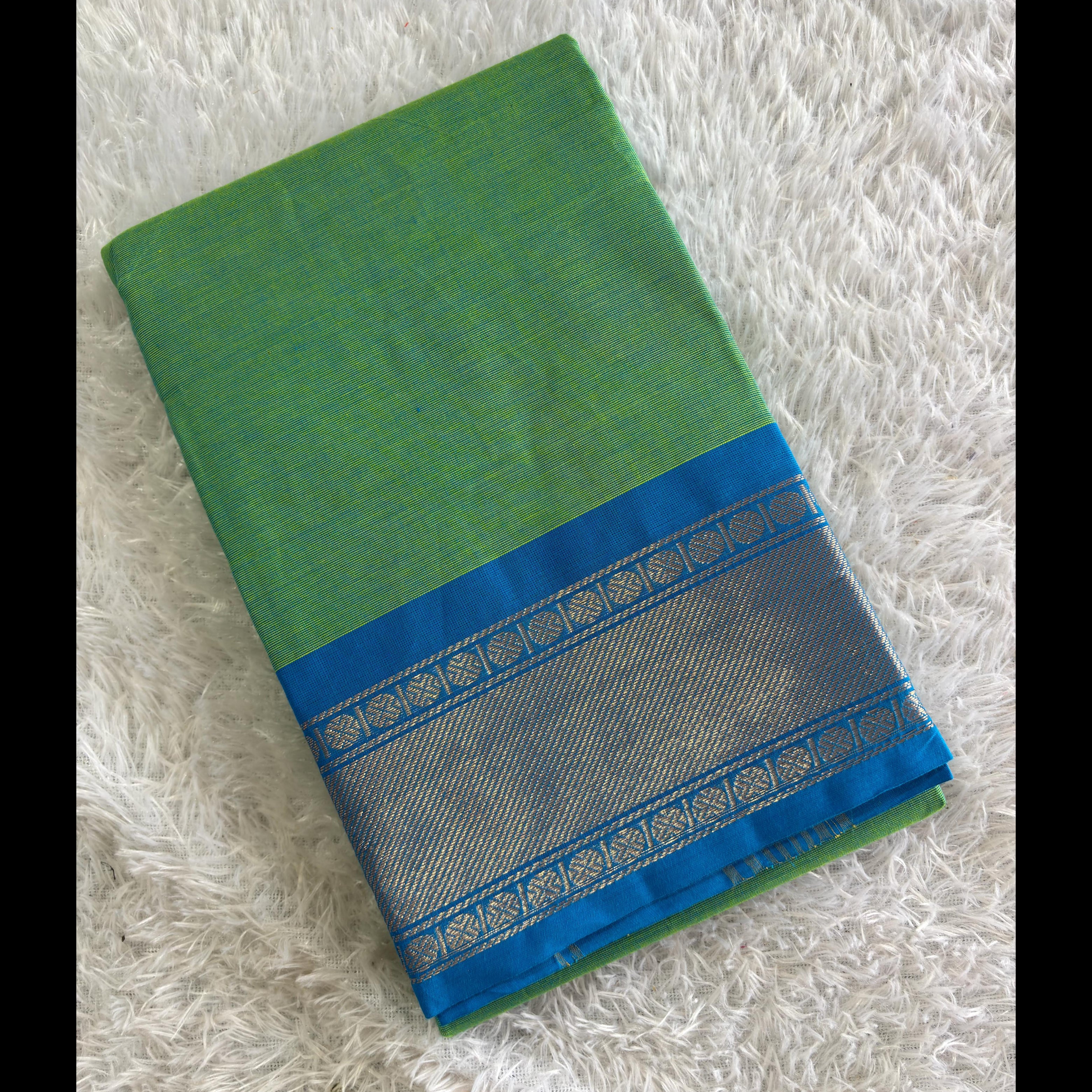 Chettinad Premium 80s Count Cotton Saree (Without Blouse)