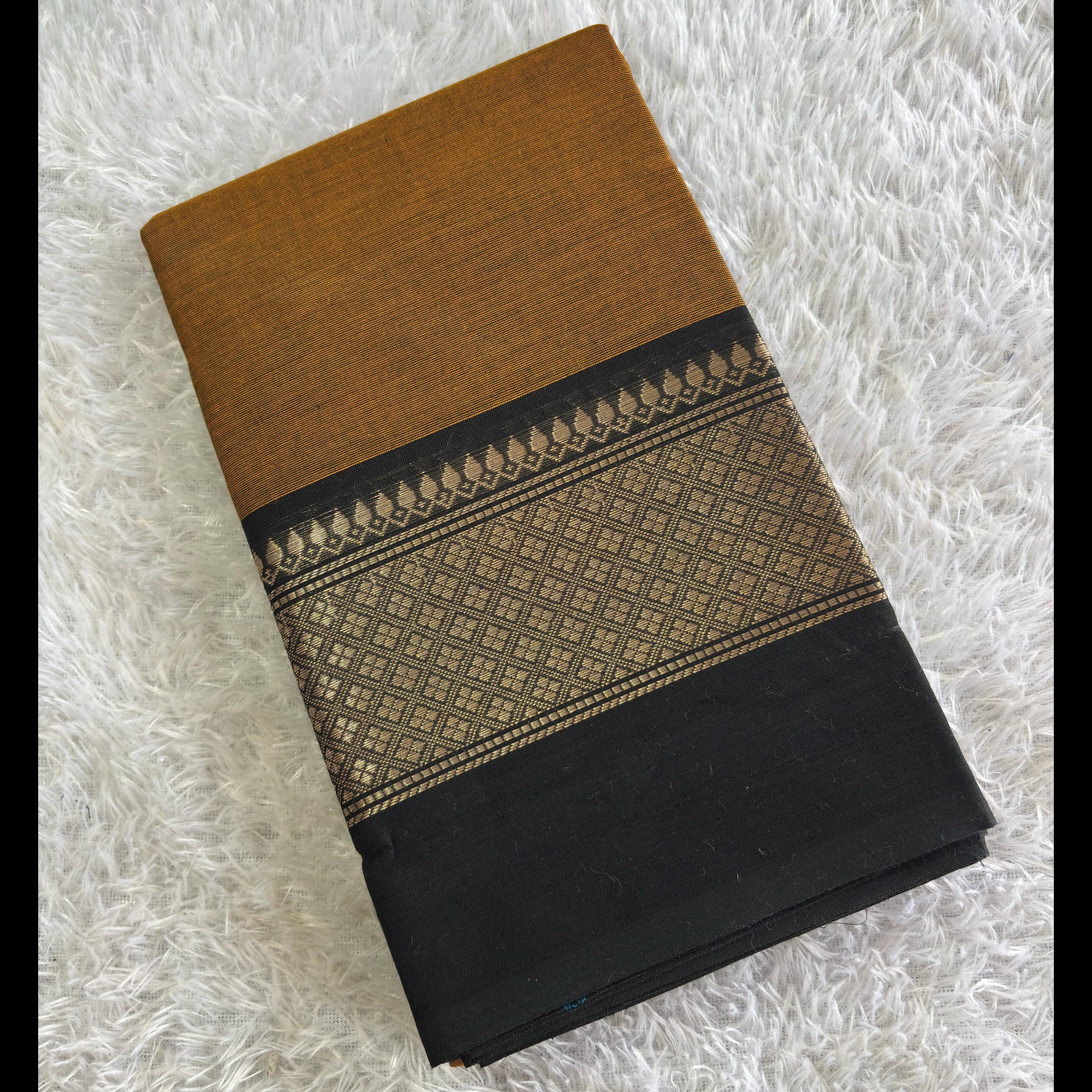 Chettinad Premium 80s Count Cotton Saree (Without Blouse)