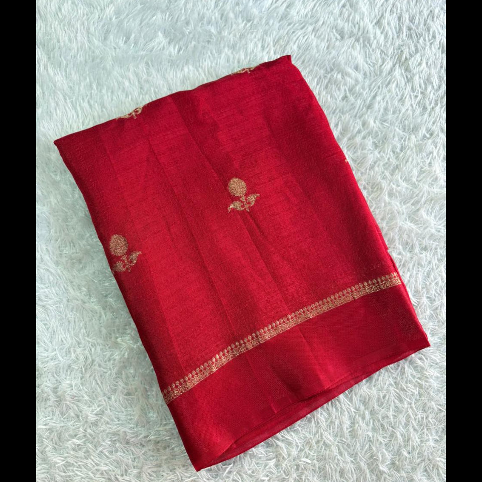 Lairi – Premium Georgette Saree with Elegant Detailing