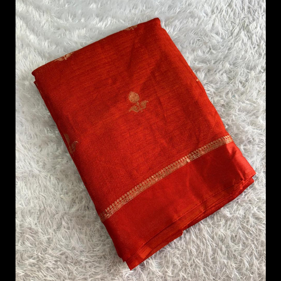Lairi – Premium Georgette Saree with Elegant Detailing