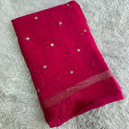 Georgette Saree with Subtle Embellishment