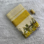 Golden Kanikonna Tissue Set Saree