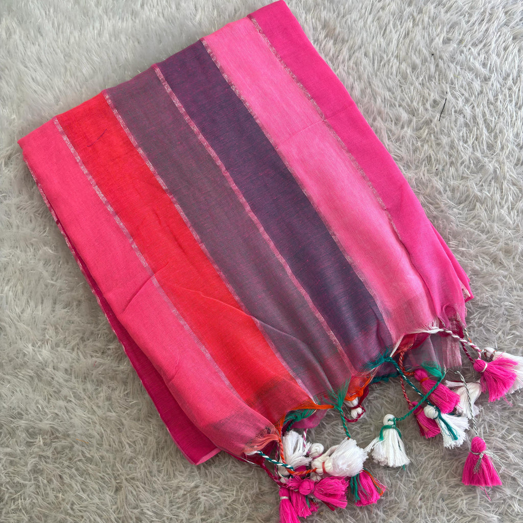 Colour Palette Mul Cotton Saree