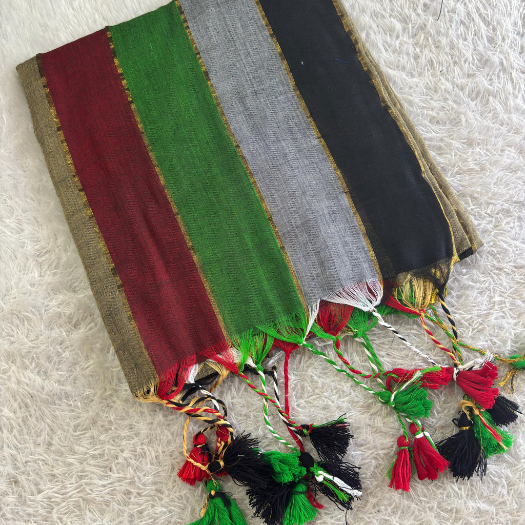 Colour Palette Mul Cotton Saree