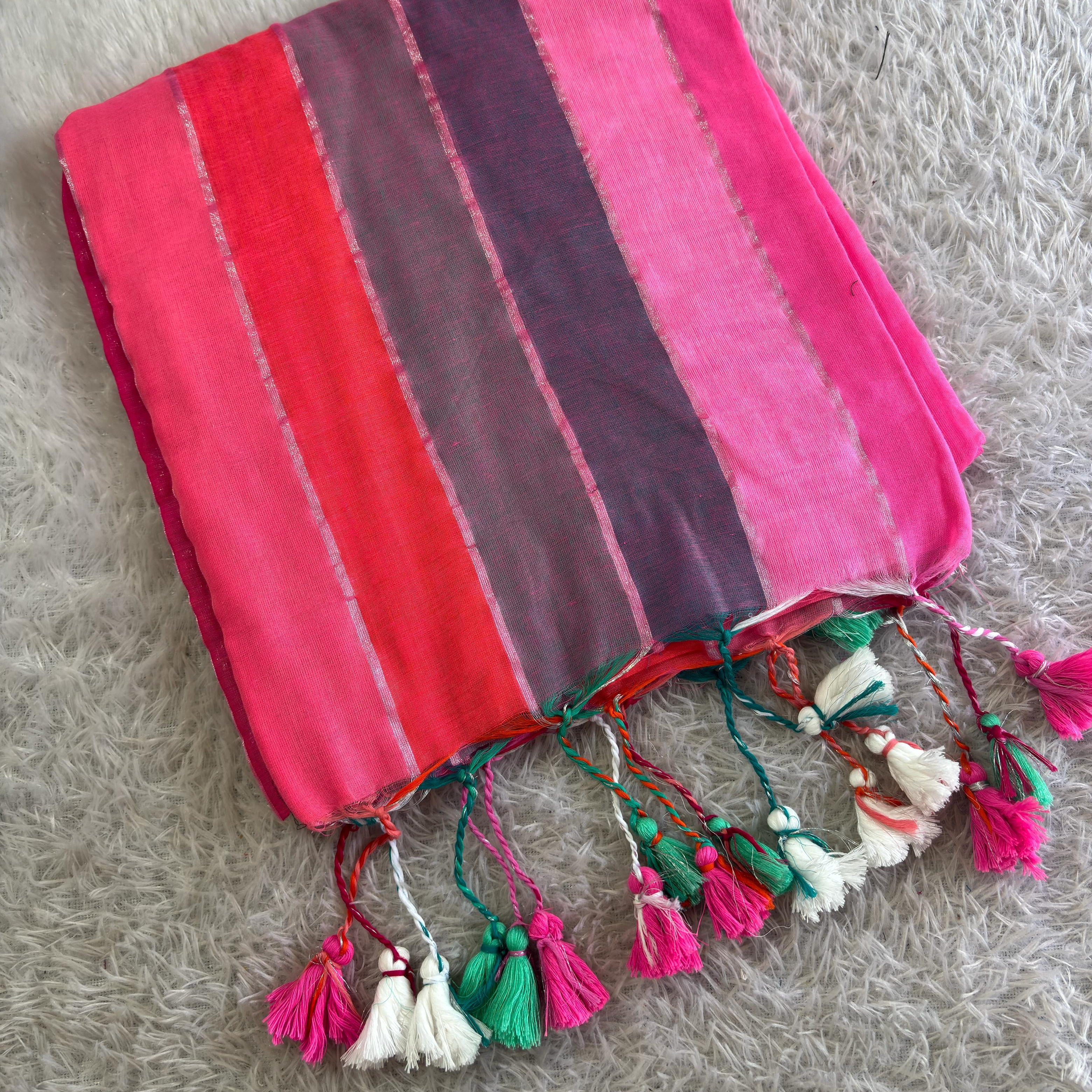 Colour Palette Mul Cotton Saree