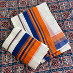 Double colour Kattikara Set mundu with blouse