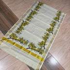 Golden Kanikonna Tissue Set Saree